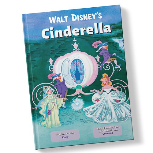 Walt Disney's Cinderella Book Hardback Personalizable shopDisney