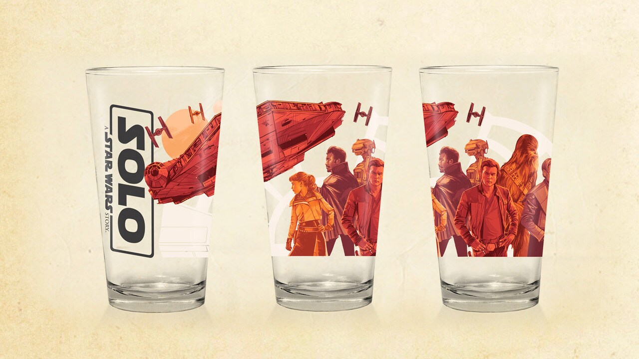 Complete MONDO Alamo Drafthouse Star Wars Pint Glass Set Including NEW ROS