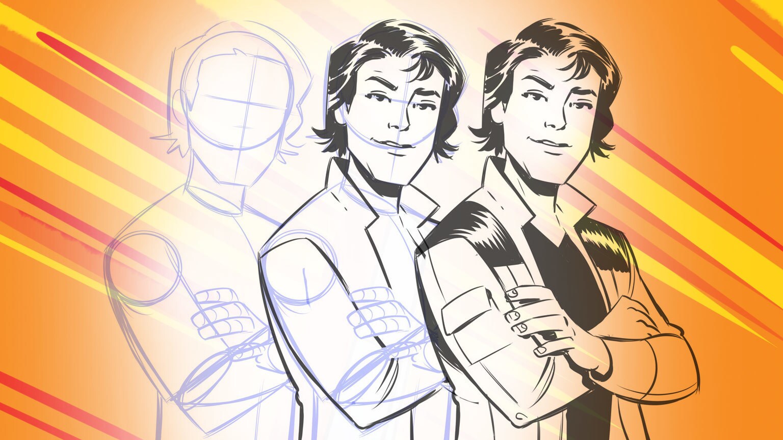 Elsa Charretier Teaches Us How to Draw Han Solo