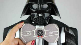 Celebrate “I Am Your Father’s Day” with a Dark Side Treat: Darth Vader Bow TIE Cookies!