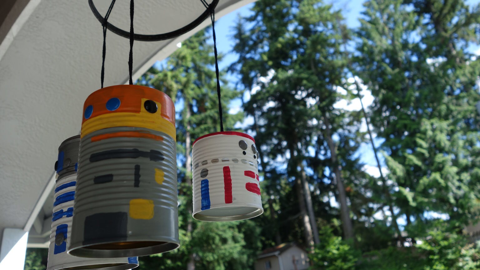 Upcycle Your Near-Sighted Scrap Pile Into DIY Droid Wind Chimes
