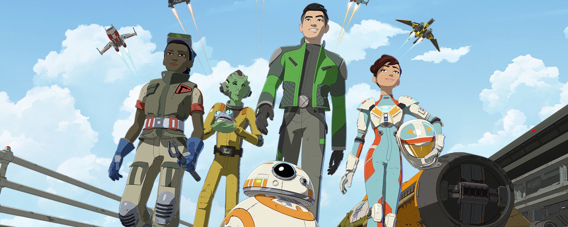 Meet Team Fireball in a New Star Wars Resistance Featurette