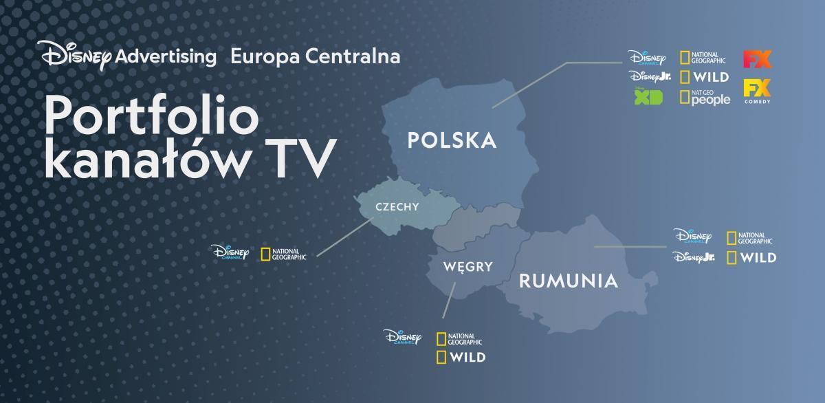 Struktura Disney Advertising w Europie Centralnej