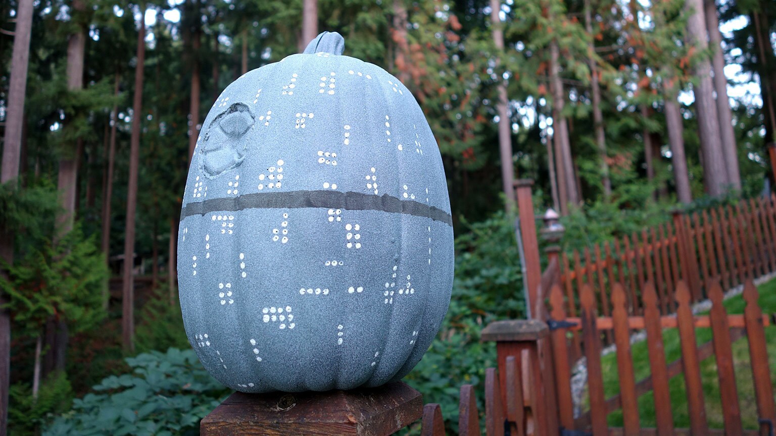 This Death Star Pumpkin Is the Ultimate Power on Halloween
