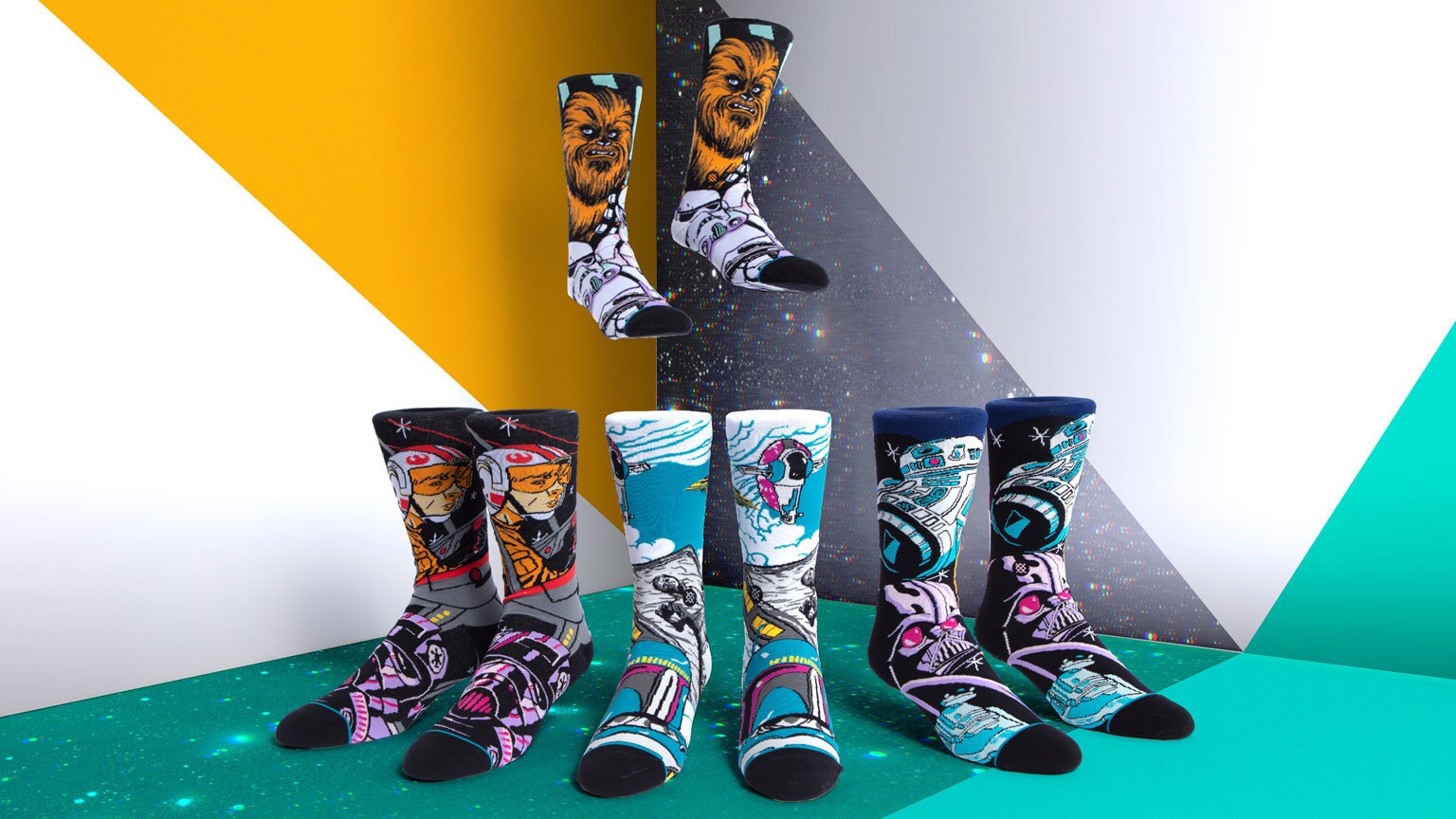 Step Inside Stance's New Line of Colorful and Bold Star Wars Socks