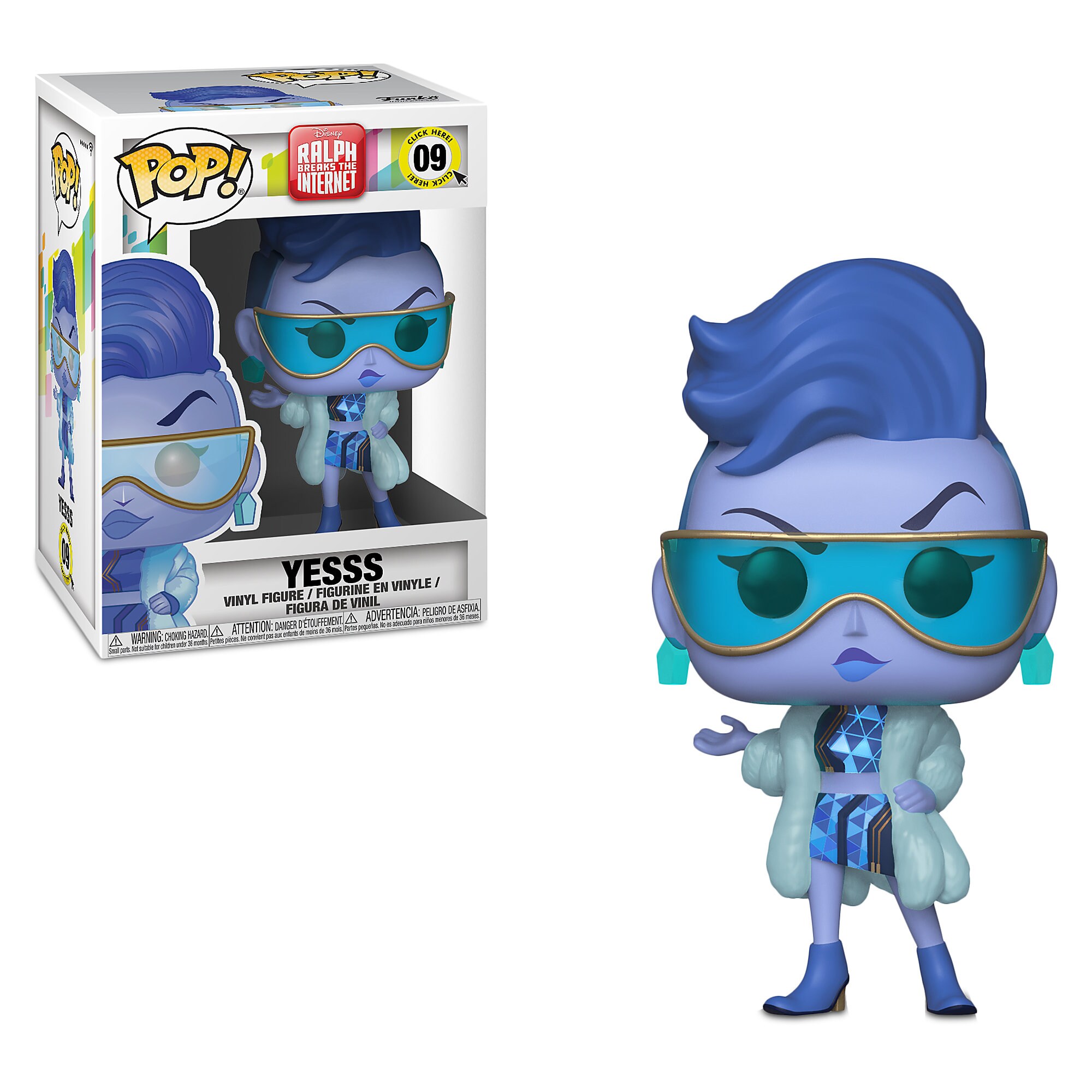 Yesss Pop! Vinyl Figure by Funko - Ralph Breaks the Internet - Limited Chase Edition