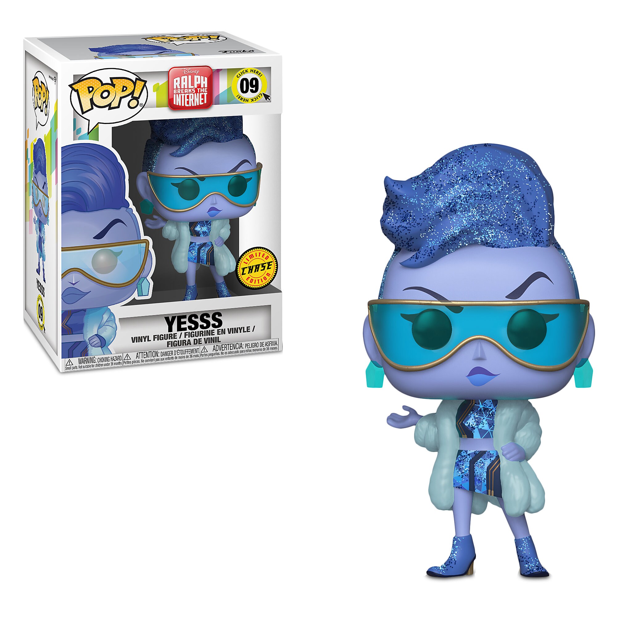 Yesss Pop! Vinyl Figure by Funko - Ralph Breaks the Internet - Limited Chase Edition