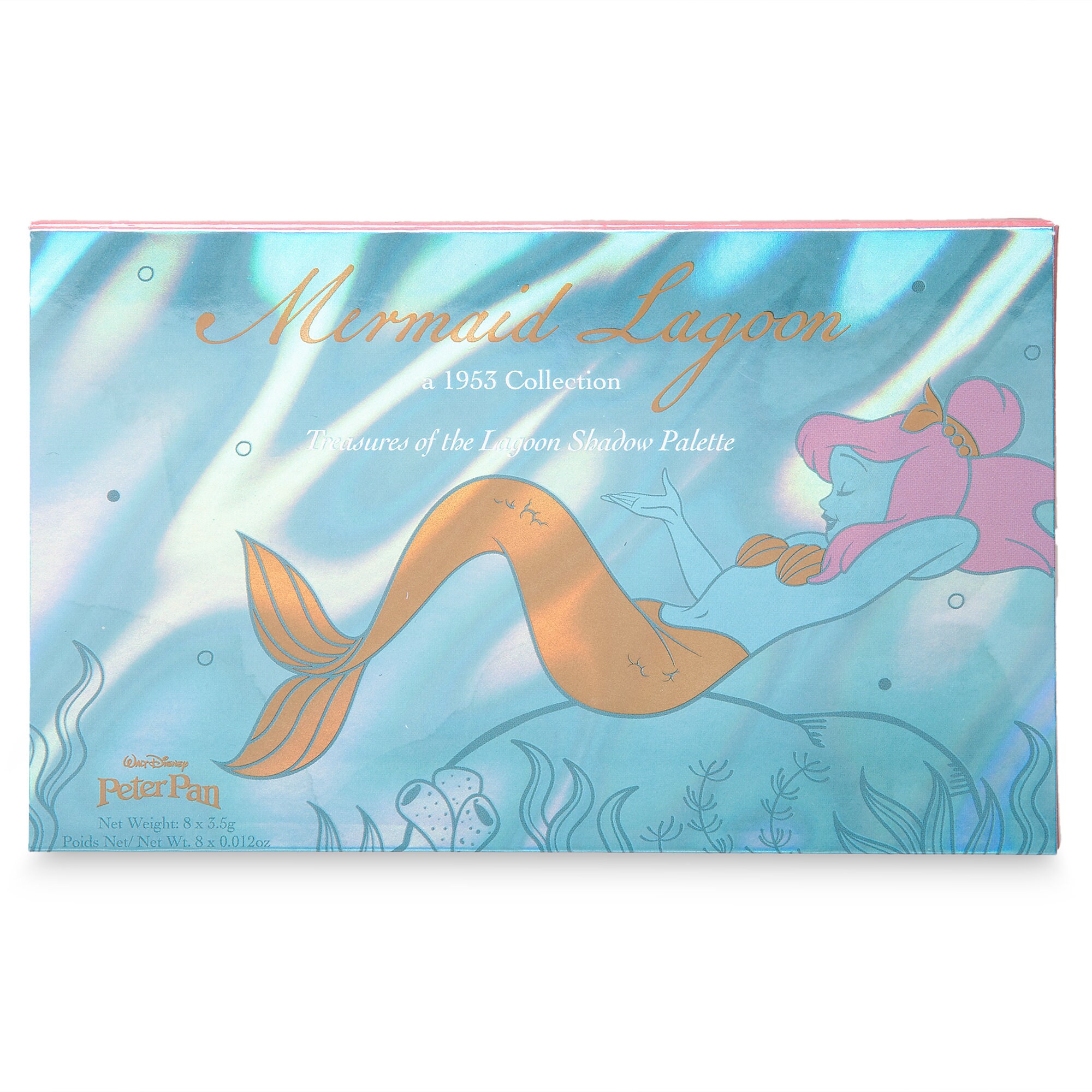 Peter Pan Mermaid Lagoon Shadow Palette by Bésame