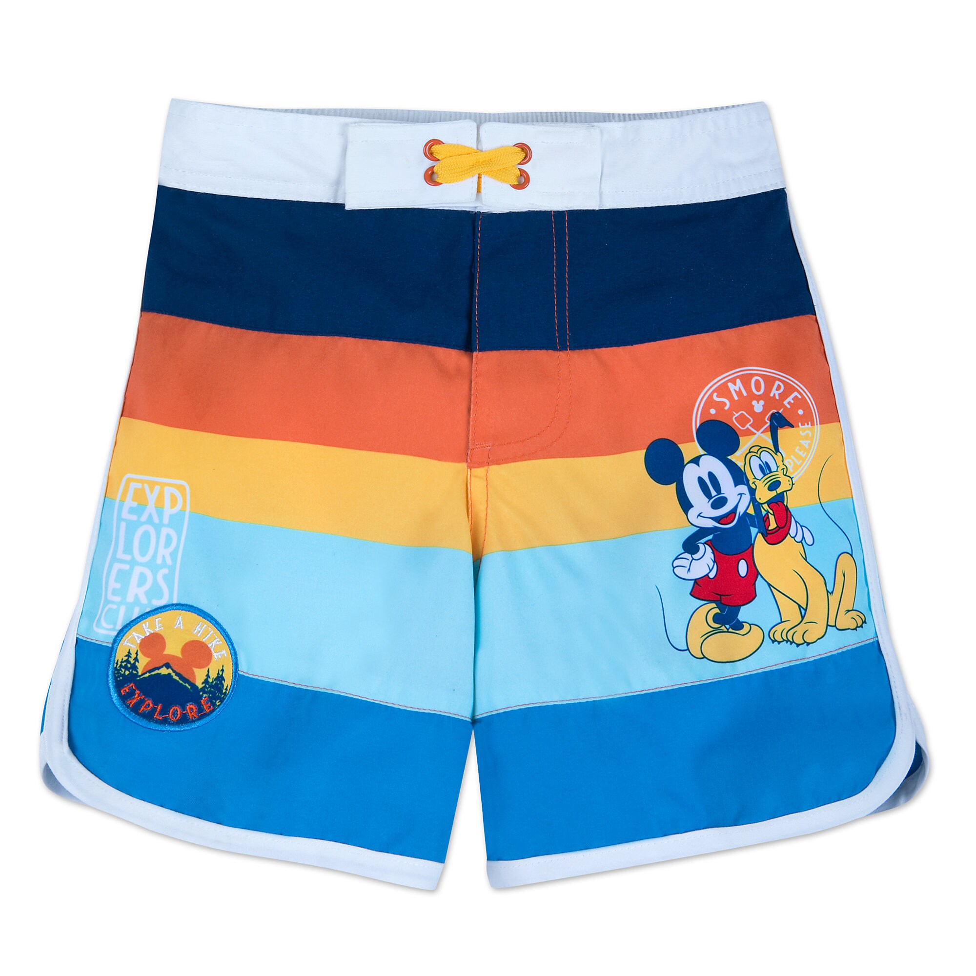 Mickey Mouse and Pluto Swim Trunks for Boys