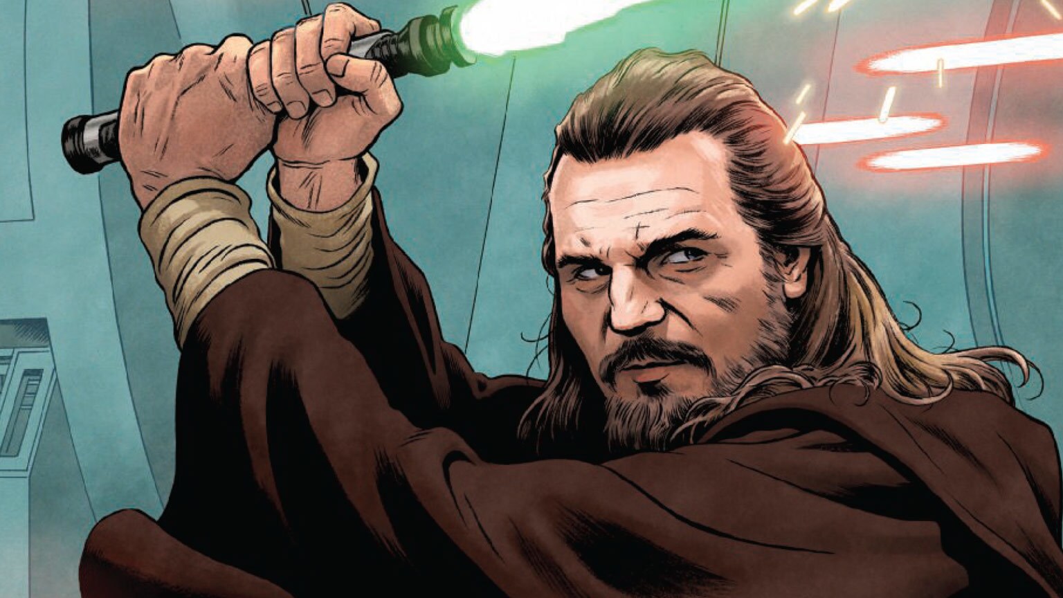 Qui-Gon Jinn  Star wars comics, Star wars pictures, Star wars images