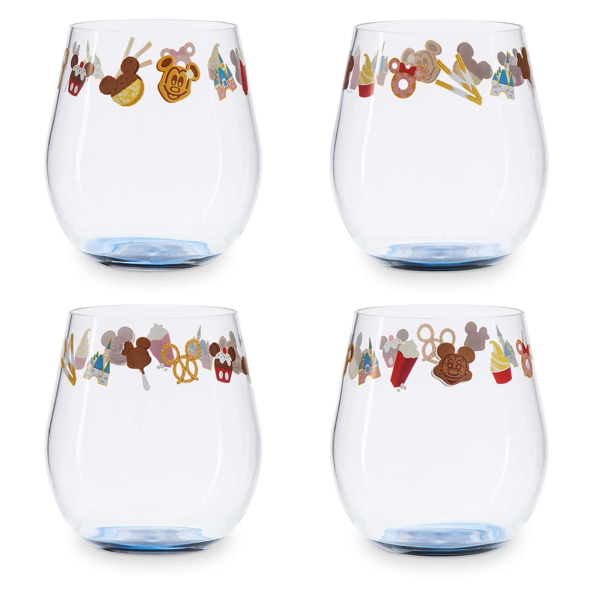 Disney Parks Food Icons Cup Set