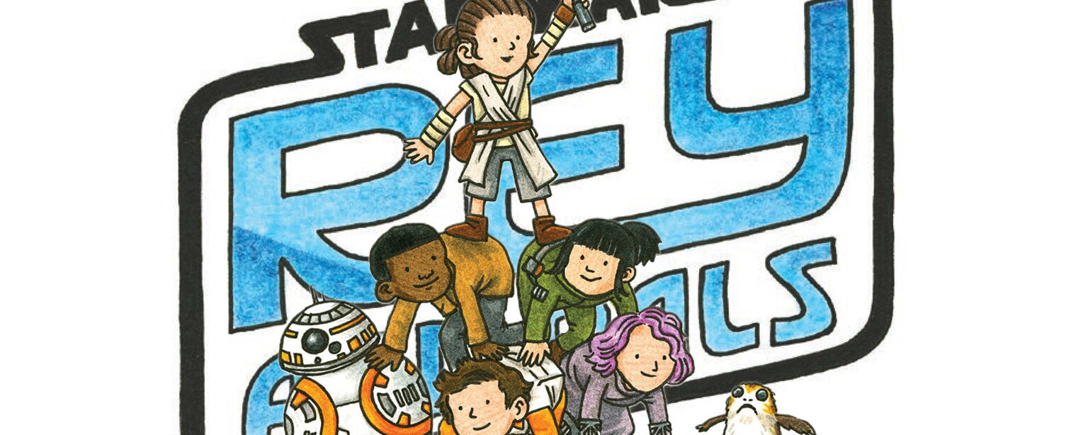 Illustrator Jeffrey Brown on His New Book Rey and Pals | StarWars.com
