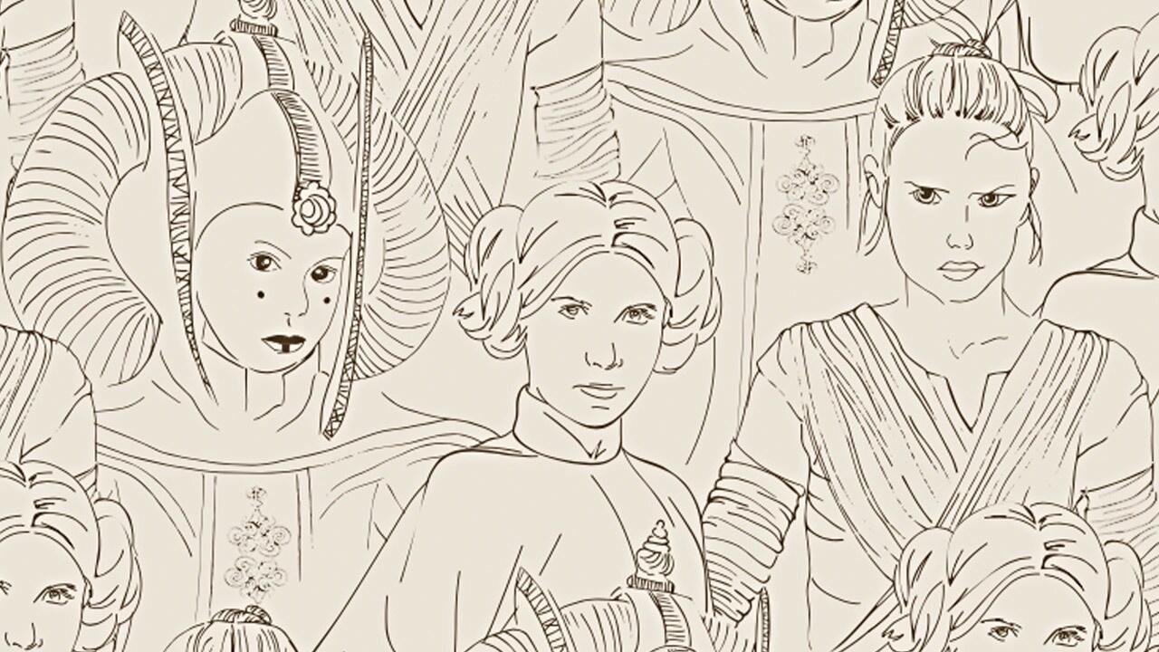 star wars clone wars coloring pages padme