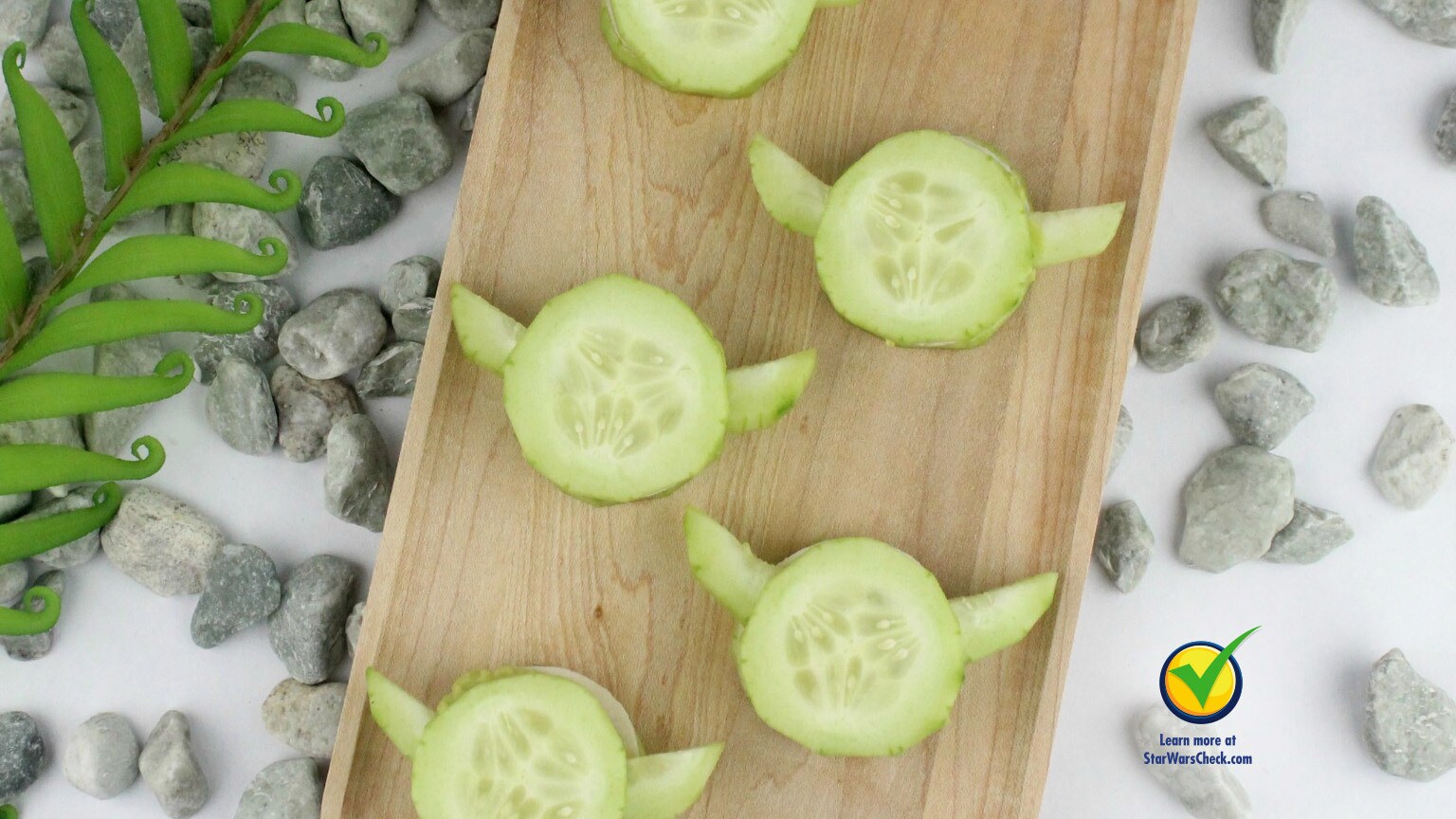 Fuel Your Force with These Yoda Cucumber Bites