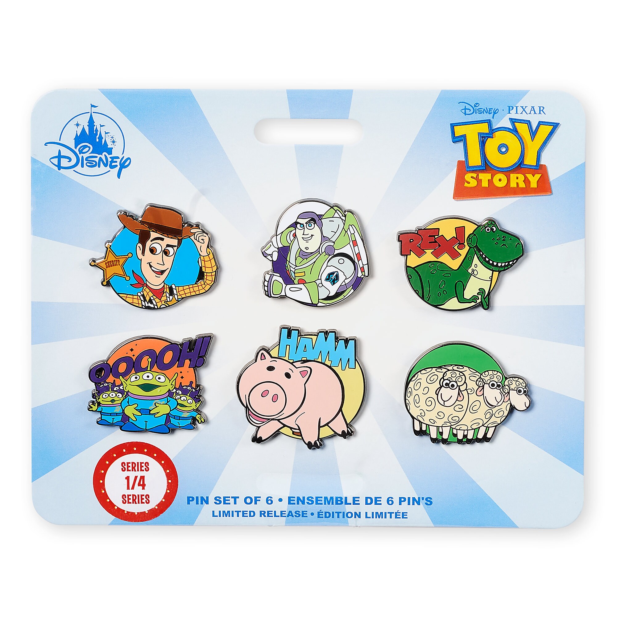 Toy Story Pin Set - Limited Release