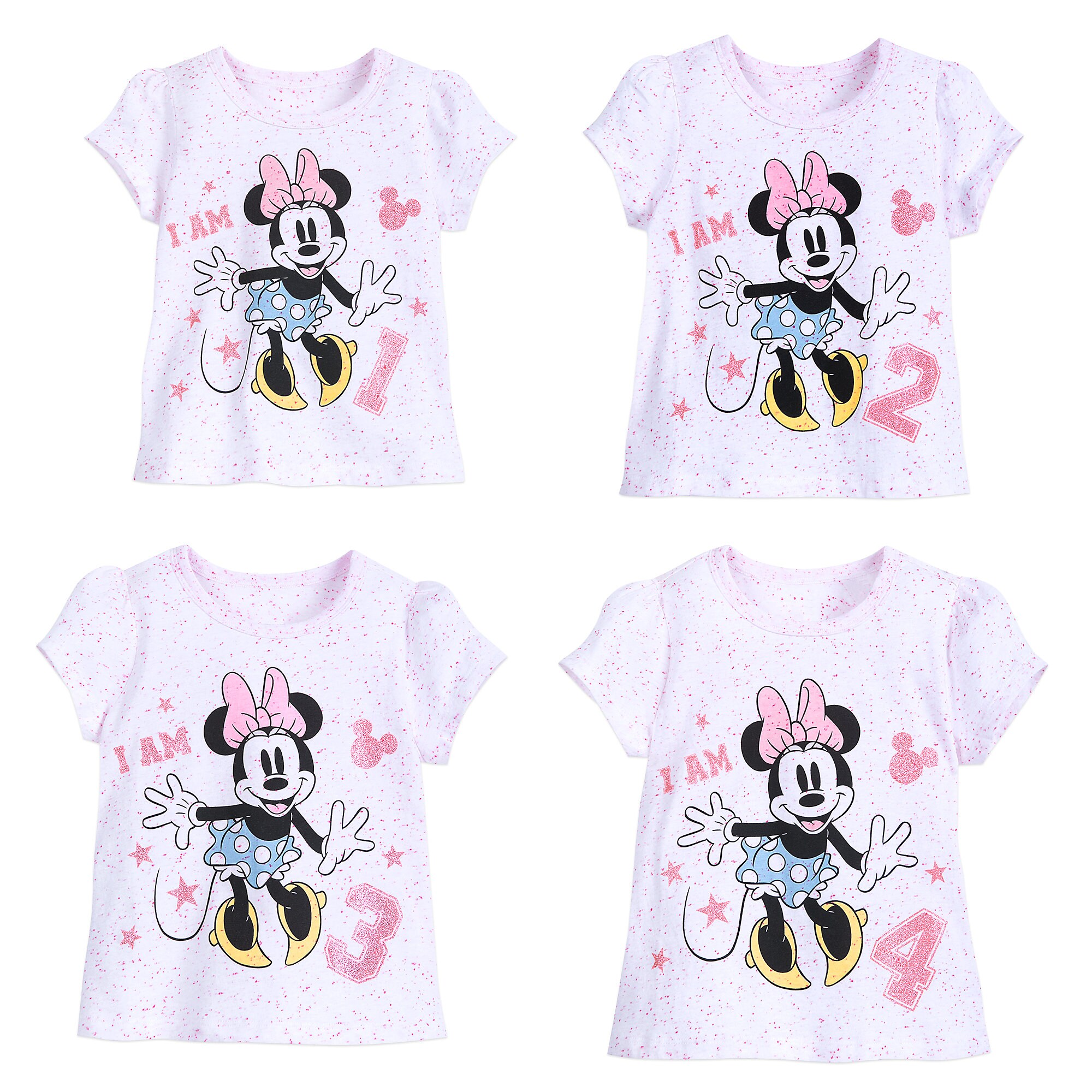 Minnie Mouse ''I Am . . .'' Birthday Tee for Girls
