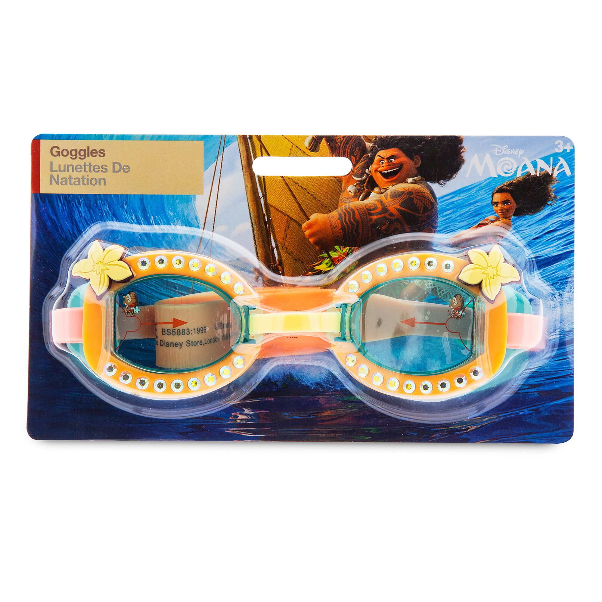 Moana Swim Goggles for Kids