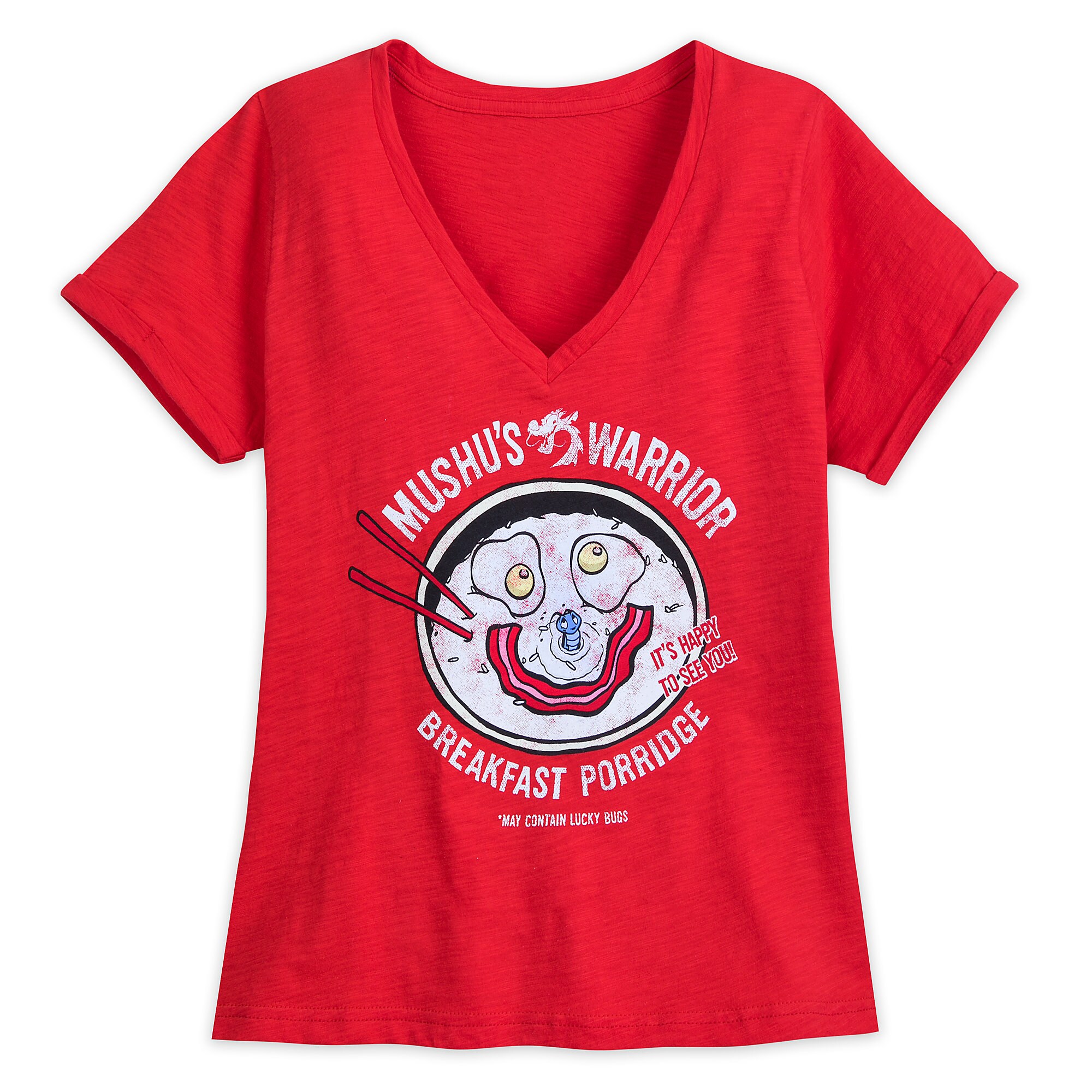 Mushu and Cri-Kee Fashion T-shirt for Women - Mulan