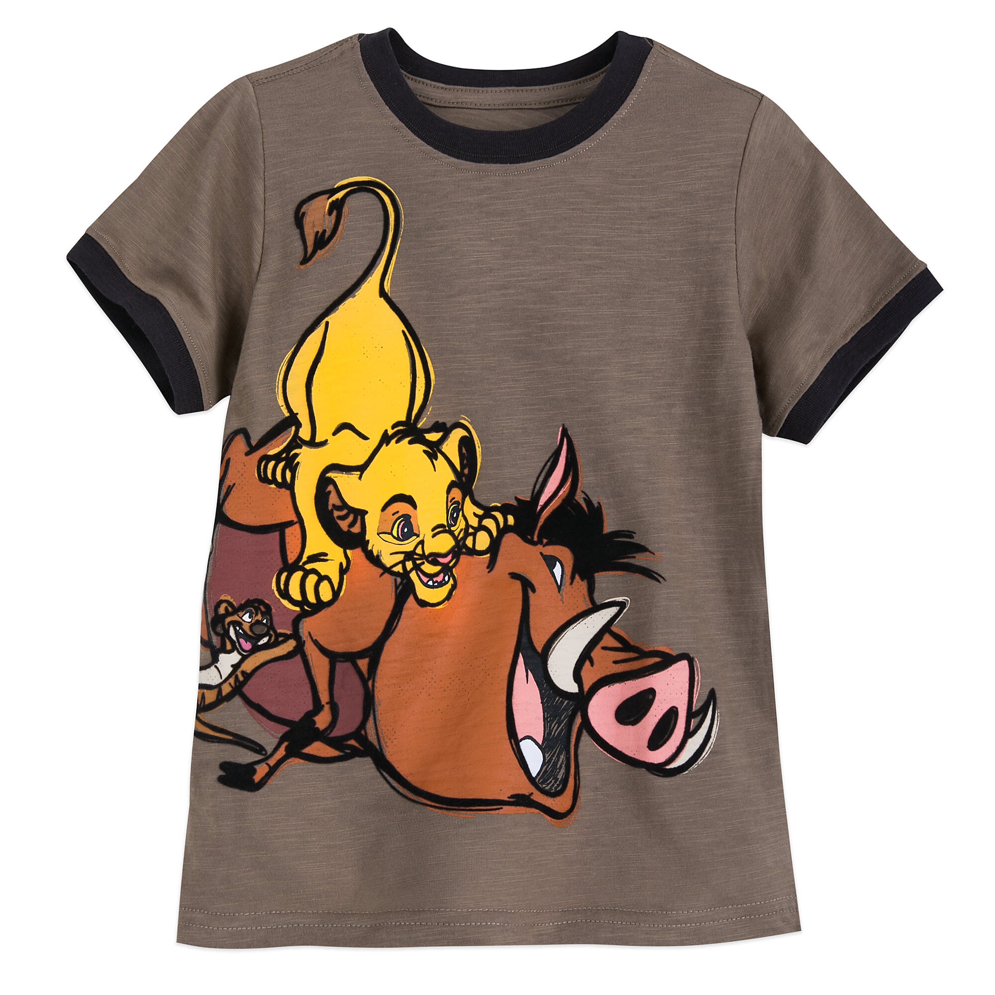 The Lion King Ringer T-Shirt for Boys