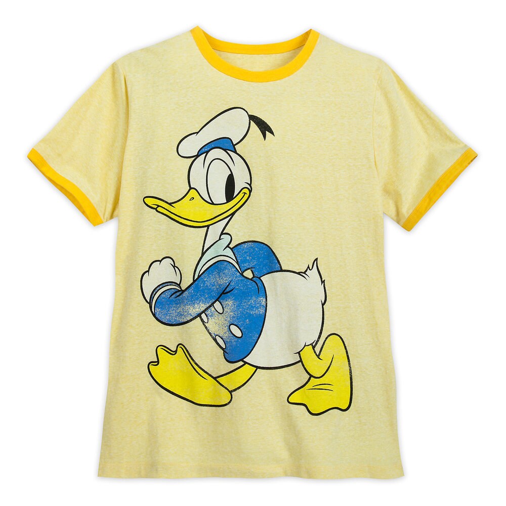 Donald Duck Ringer T-Shirt for Men Official shopDisney