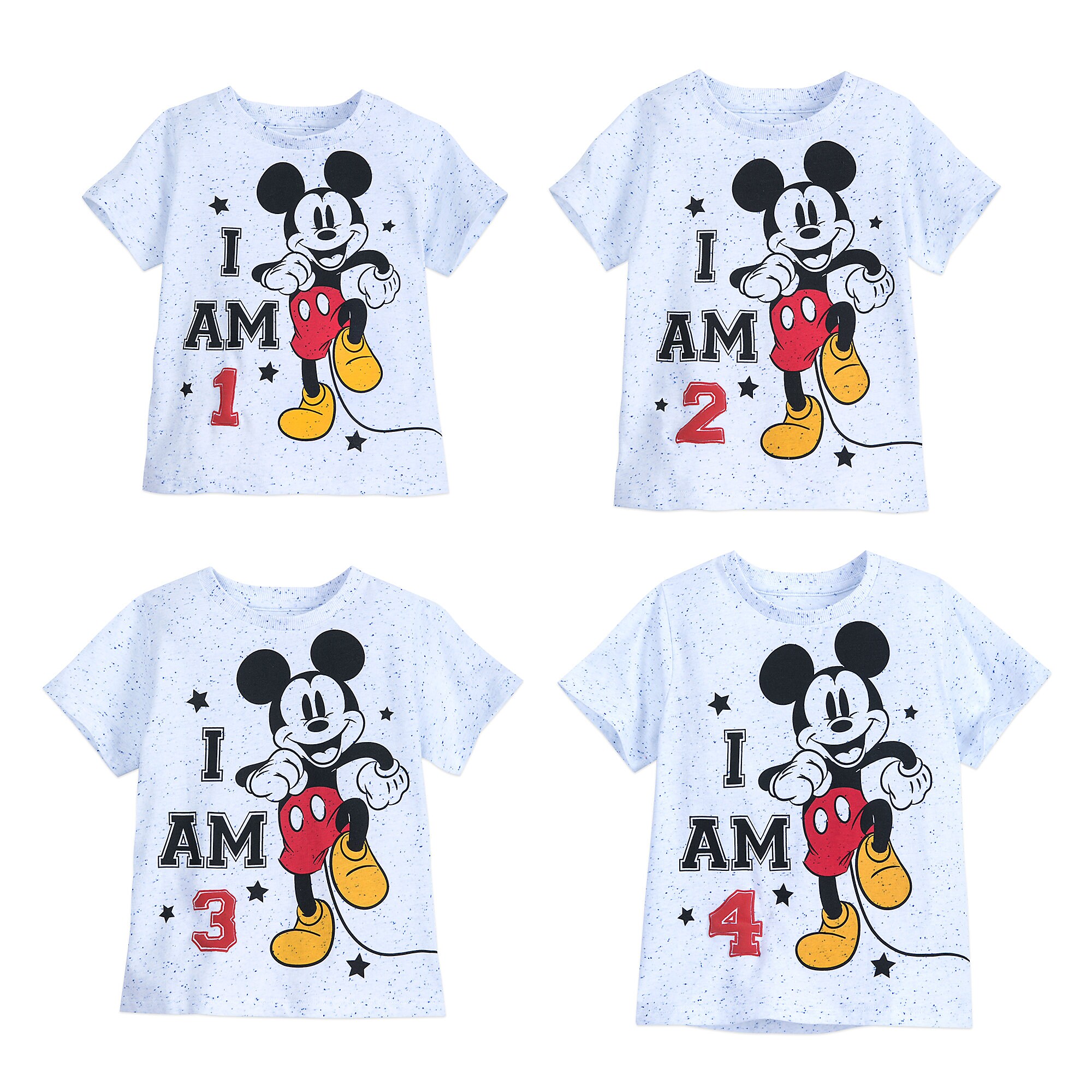 Mickey Mouse ''I Am . . .'' Birthday Tee for Boys