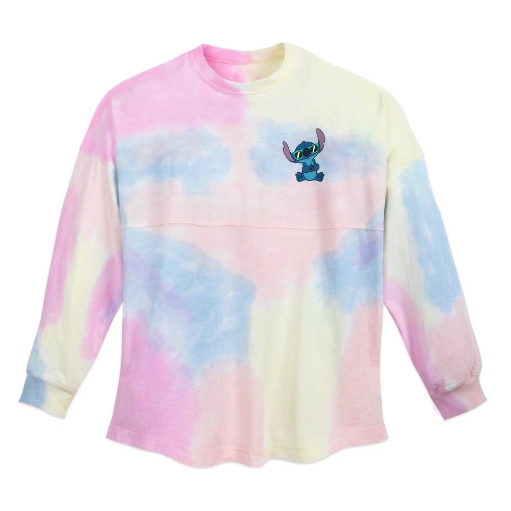 Stitch Tie-Dye Rainbow Spirit Jersey for Adults Official shopDisney