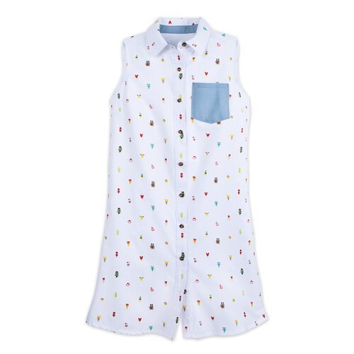 Mickey and Minnie Mouse Summer Fun Woven Dress for Women | shopDisney