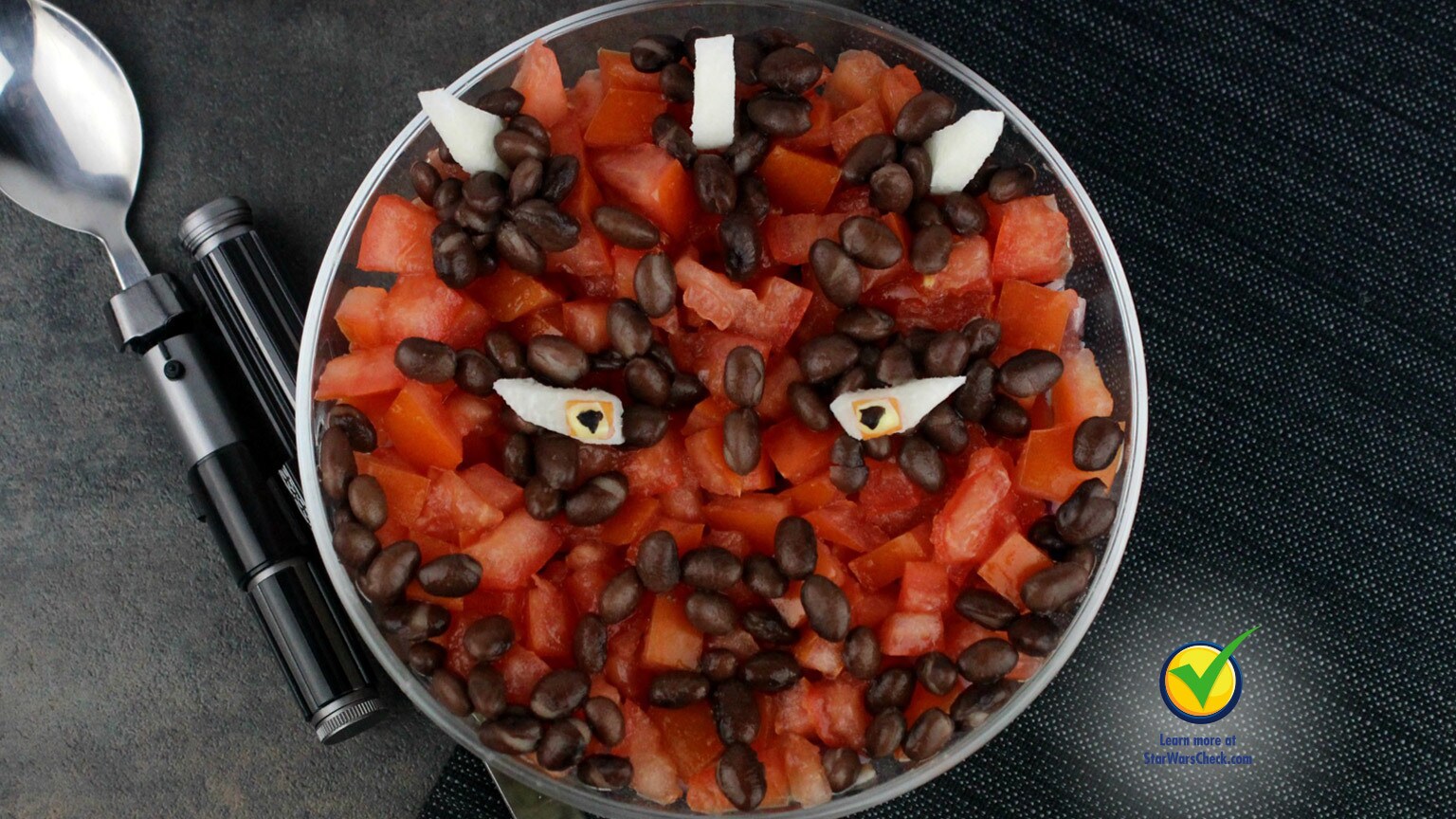 Enjoy a Healthy Dose of the Dark Side With This Darth Maul Quinoa Salad