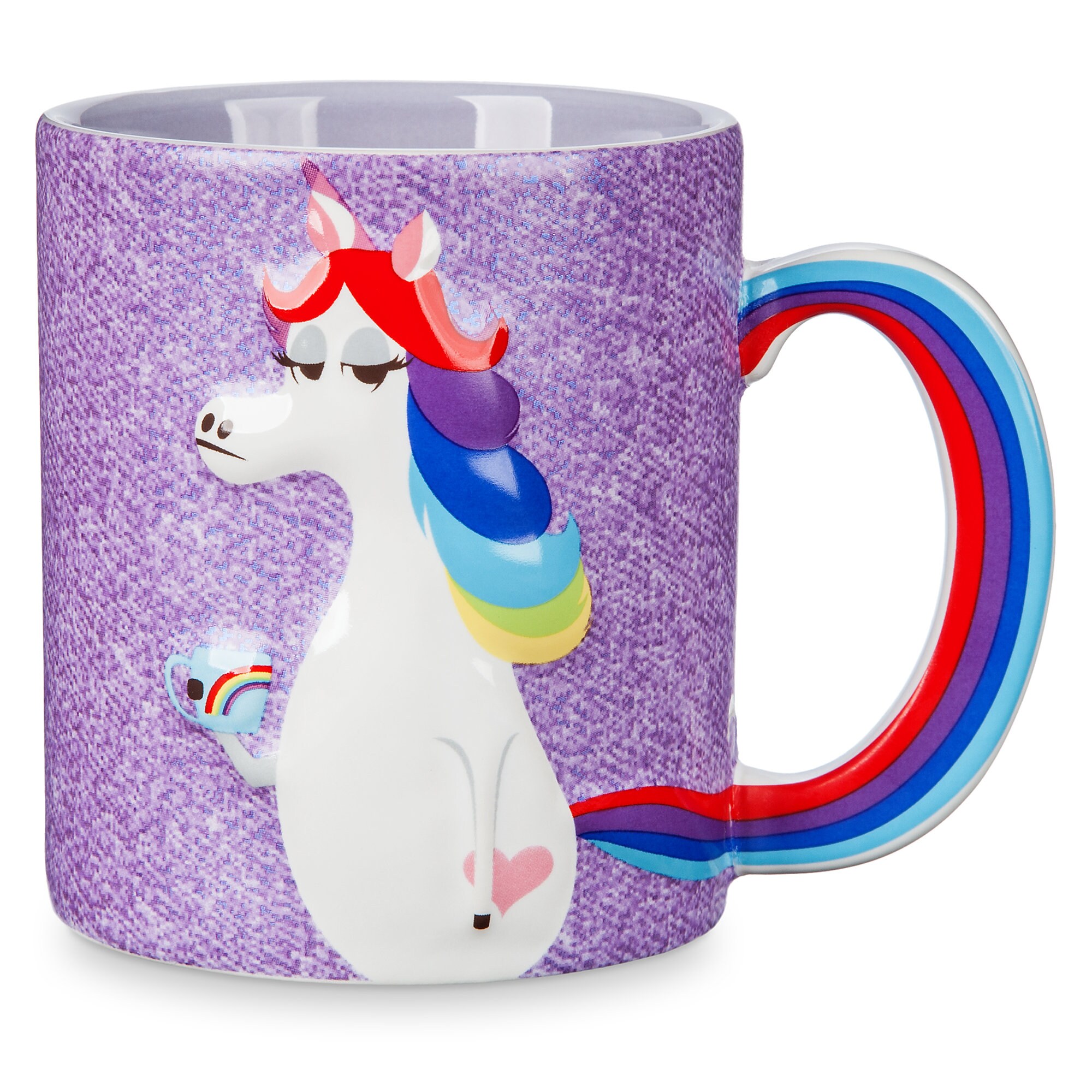 Rainbow Unicorn Figural Mug - Inside Out