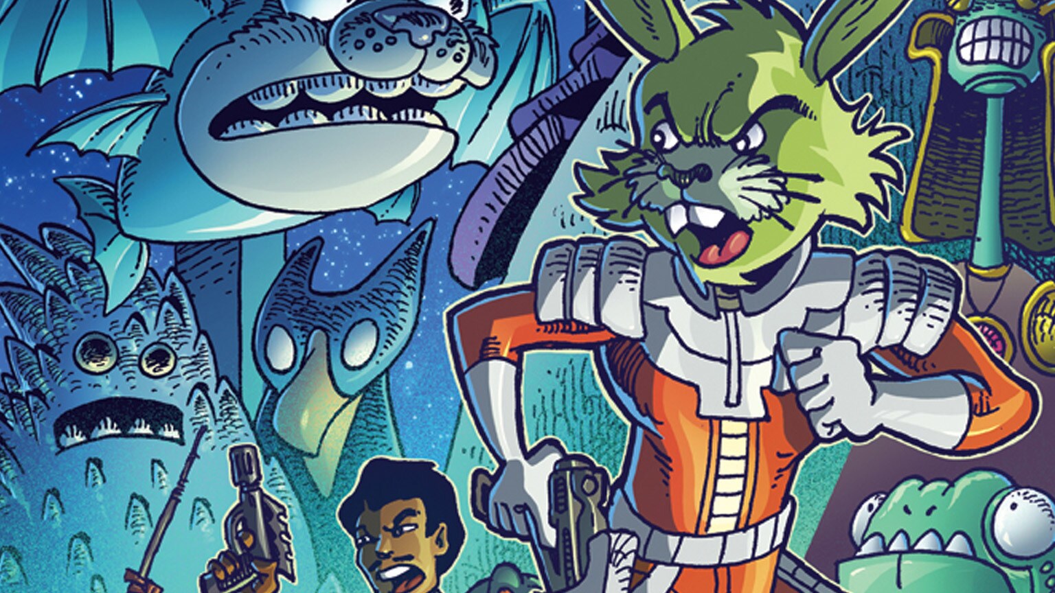 SWCC 2019: New Tales from Vader's Castle Series Announced, Jaxxon Returns, and More from the IDW Publishing Panel