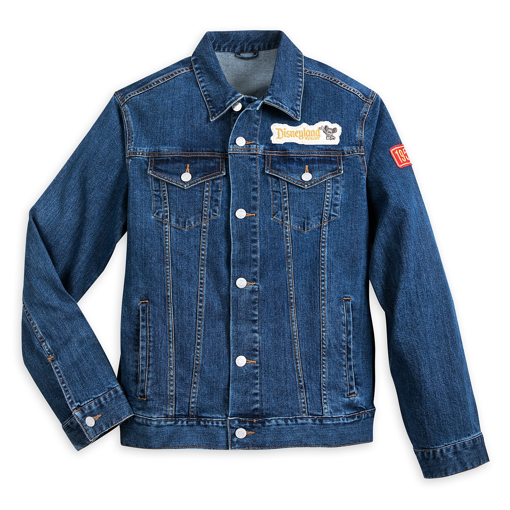 Mickey Mouse Denim Jacket for Adults - Disneyland