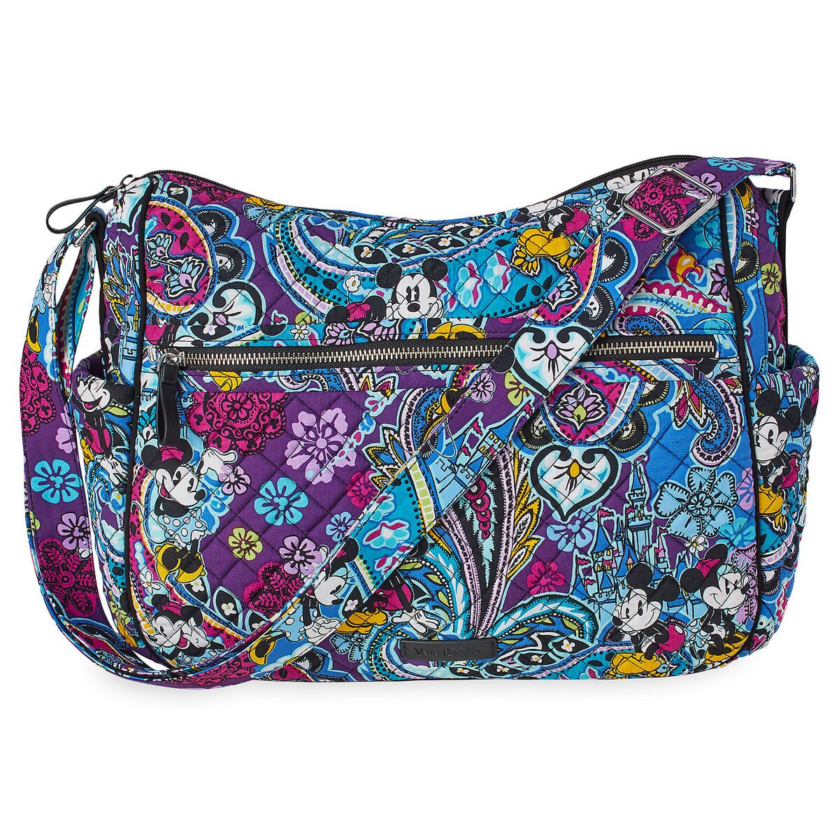 Vera Bradley Mickey and Minnie Paisley On-The-Go Crossbody