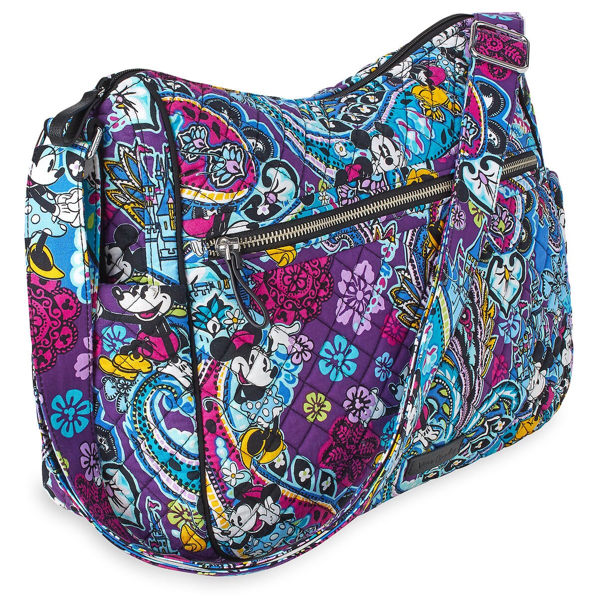 Vera Bradley Mickey and Minnie Paisley On-The-Go Crossbody