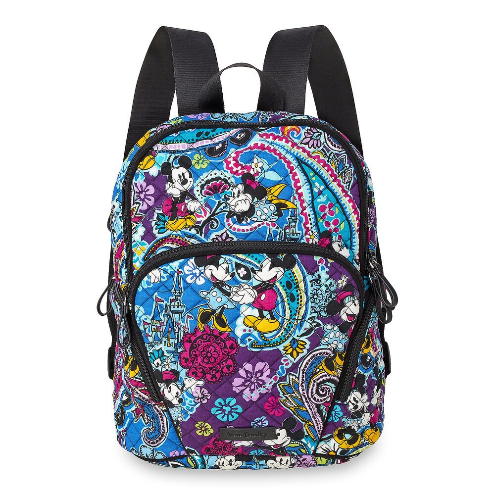 Mickey and Minnie Mouse Paisley Hadley Backpack by Vera Bradley Official shopDisney