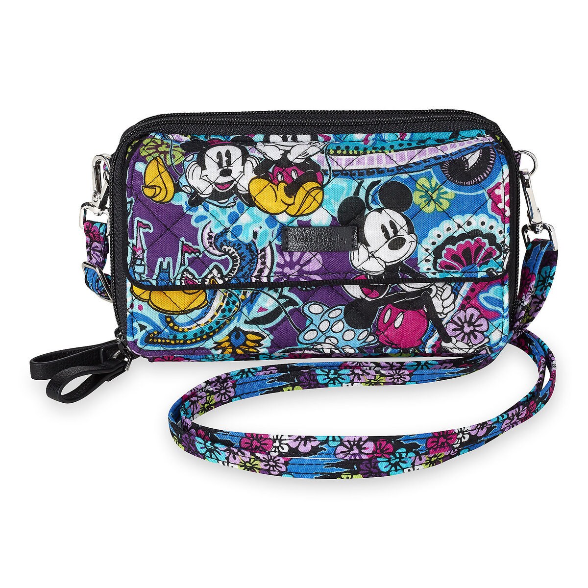 Vera Bradley Mickey and Minnie Paisley All-In-One Crossbody