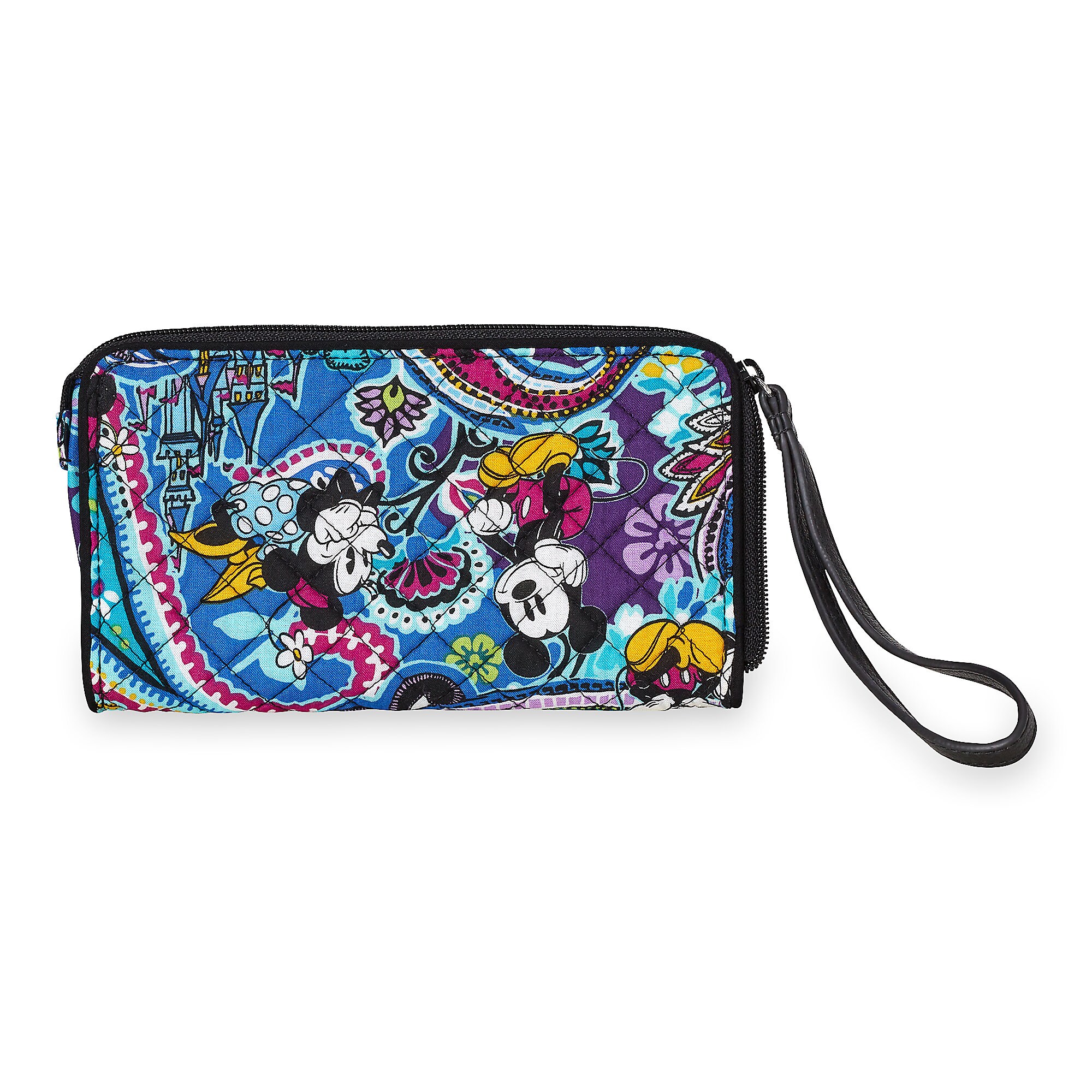 Mickey and Minnie Mouse Paisley Wristlet by Vera Bradley