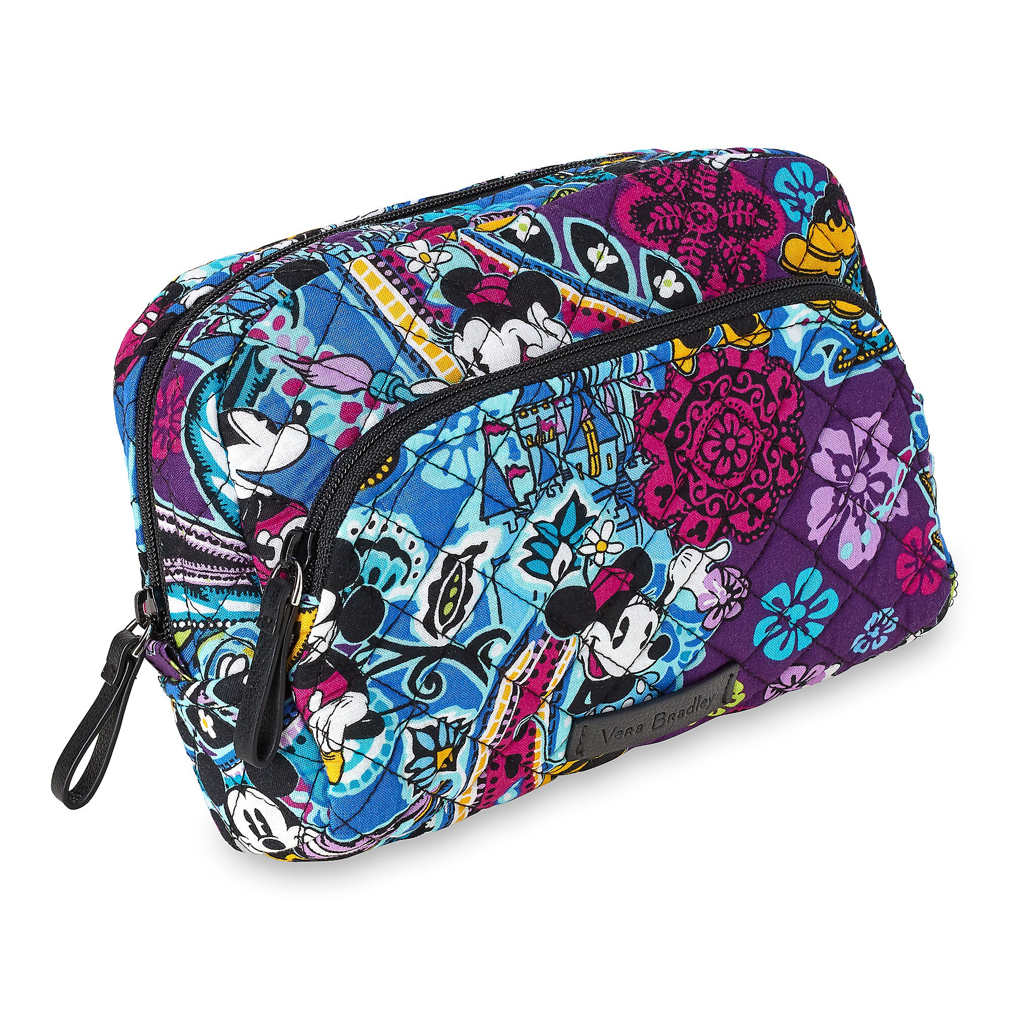 Mickey and Minnie Mouse Paisley Medium Cosmetic Bag by Vera Bradley