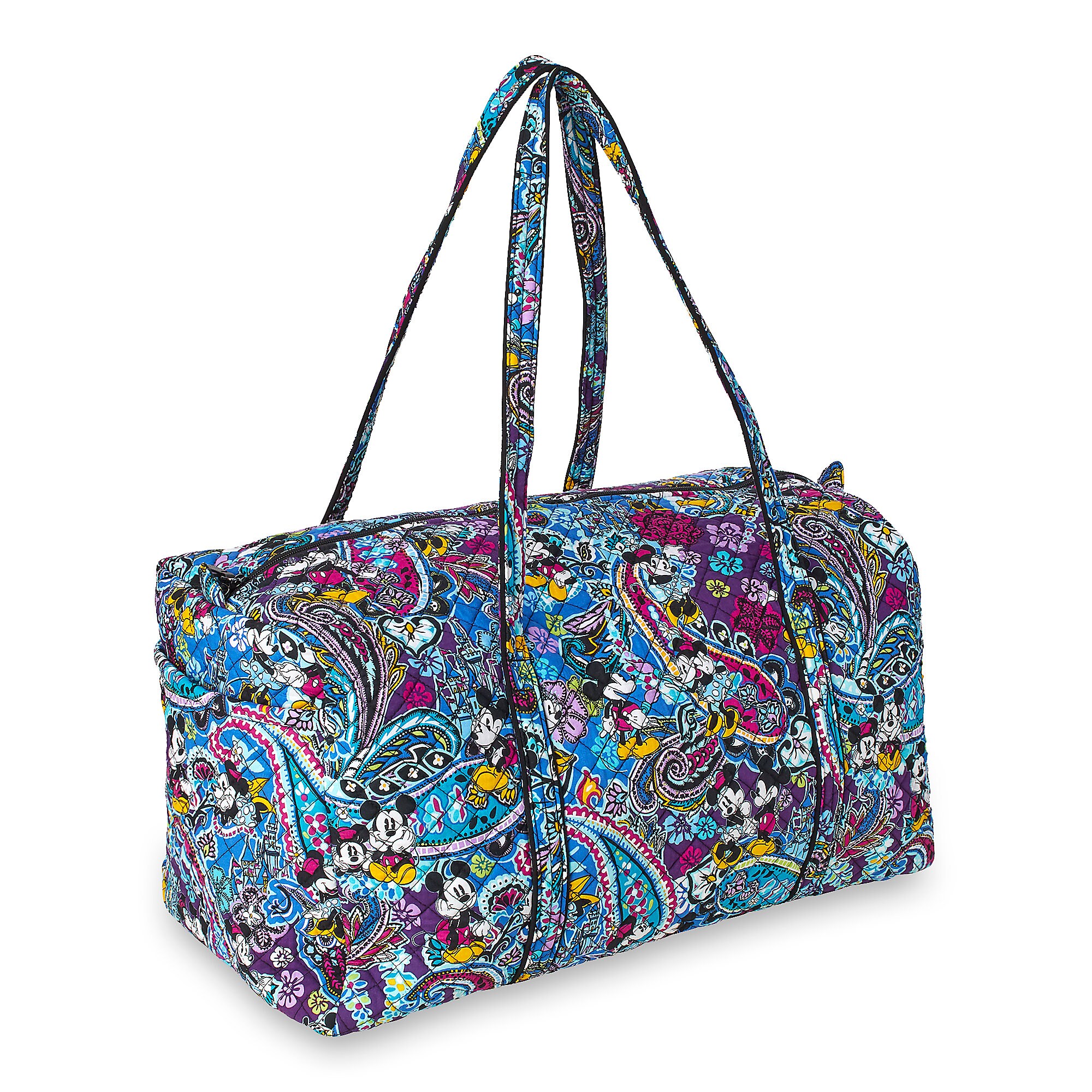 Mickey and Minnie Mouse Paisley Duffel Bag by Vera Bradley is available ...