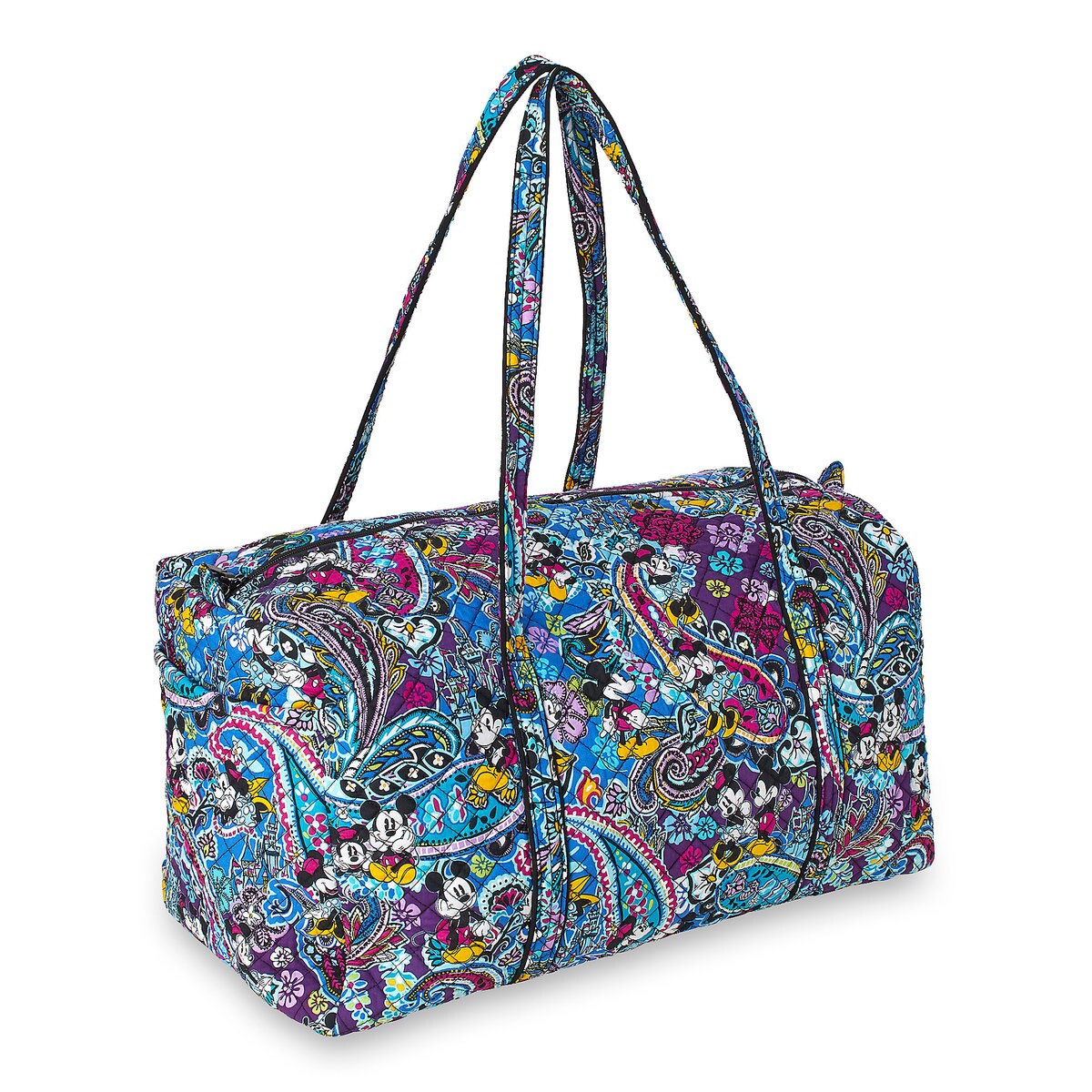 Vera Bradley Mickey and Minnie Paisley Duffel Bag 