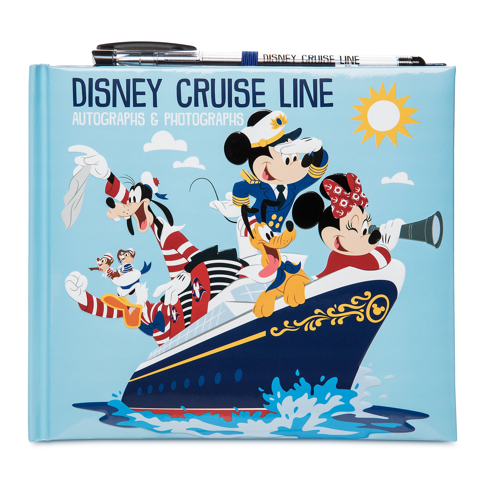 Mickey Mouse and Friends Disney Cruise Line Autograph and Photo Album