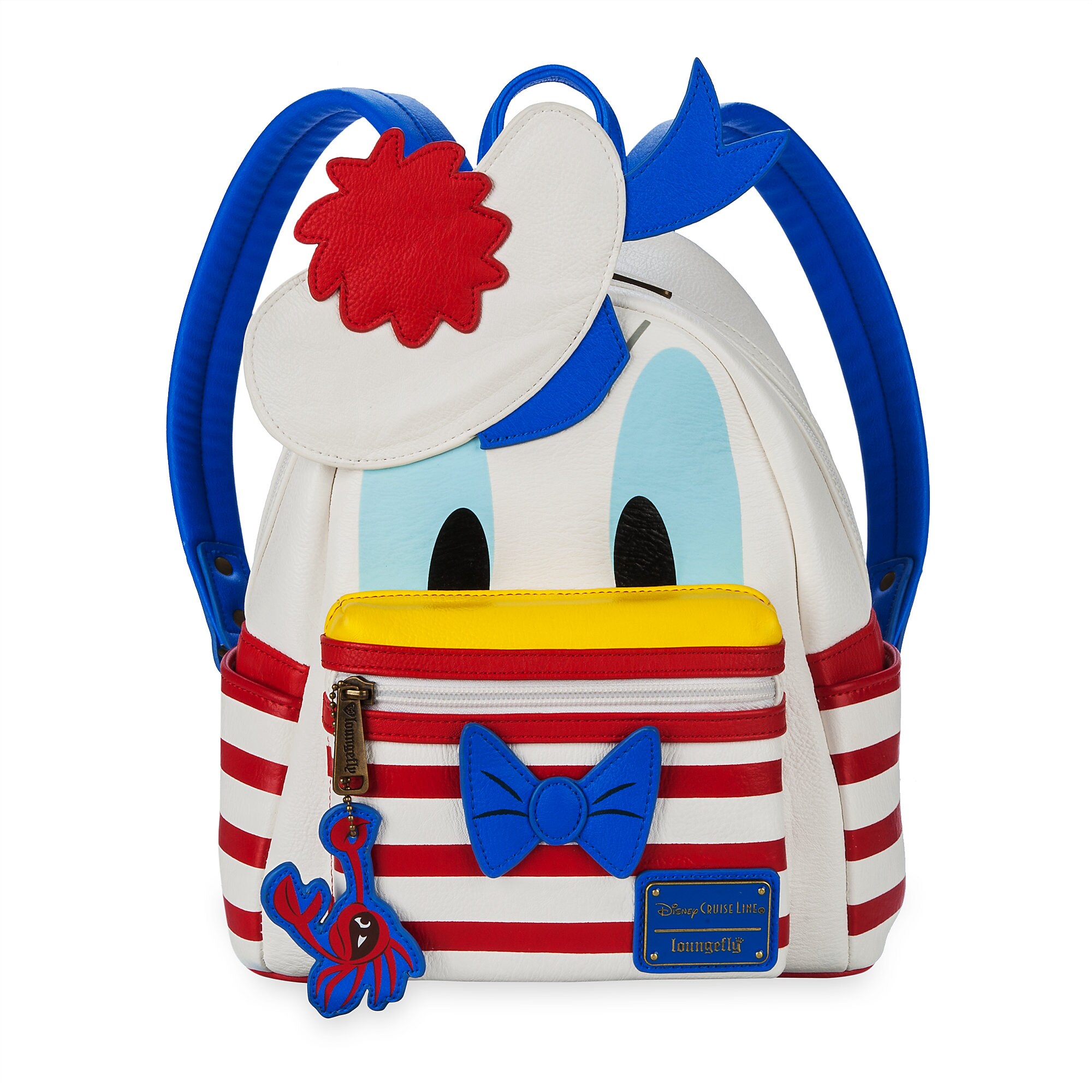 Donald Duck Disney Cruise Line Mini Backpack by Loungefly available