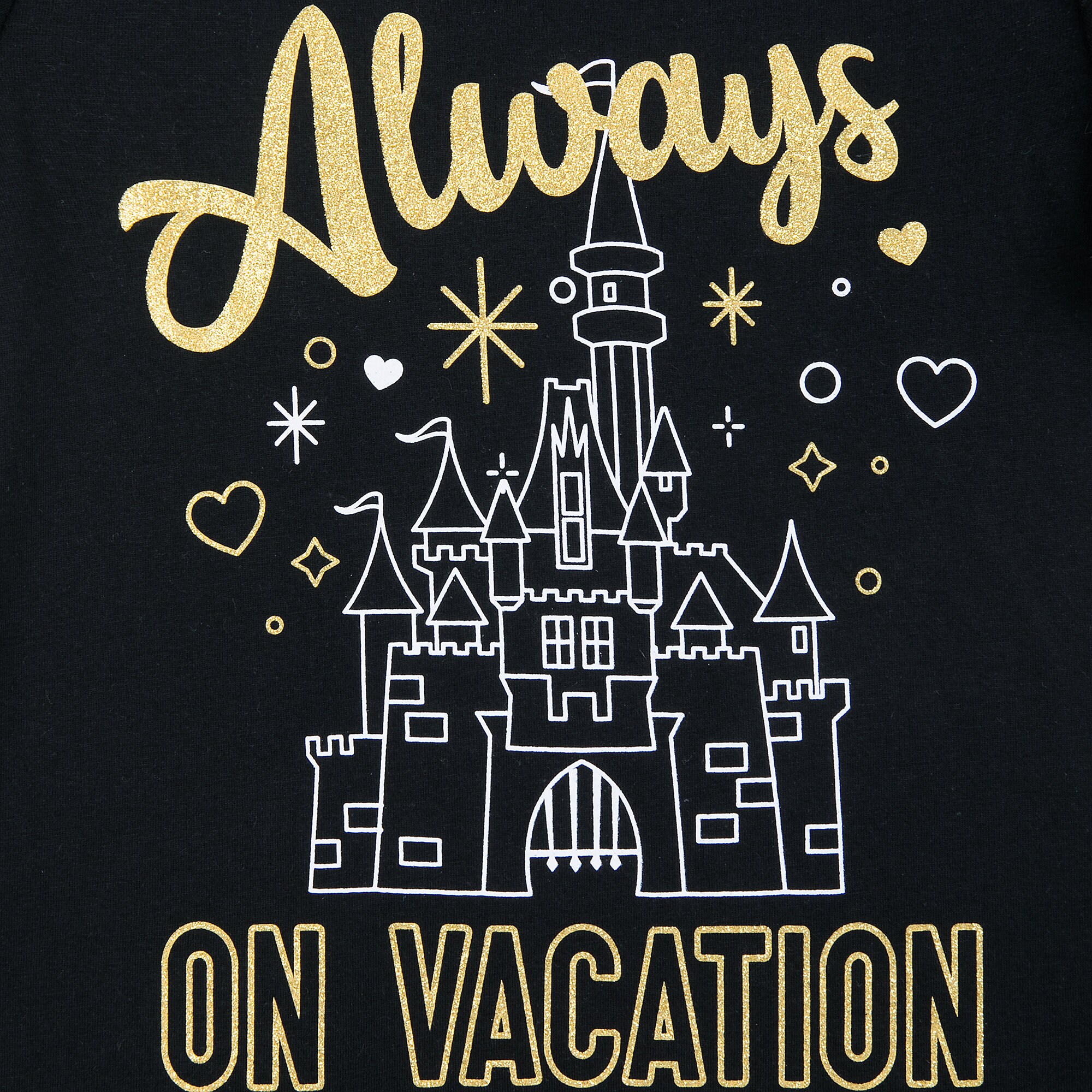 Always on Vacation T-Shirt for Girls - Walt Disney World