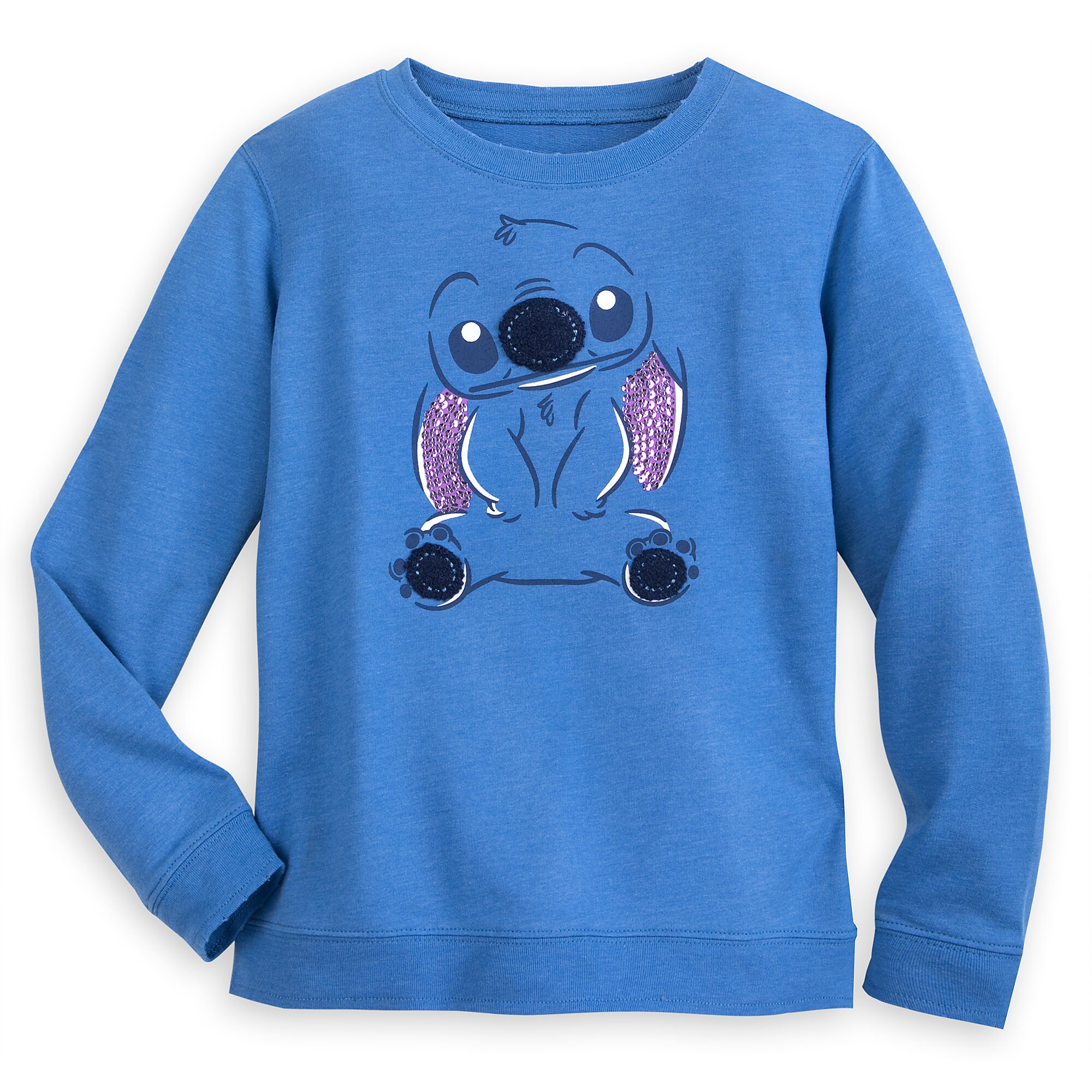 Stitch Long Sleeve Sweatshirt for Girls