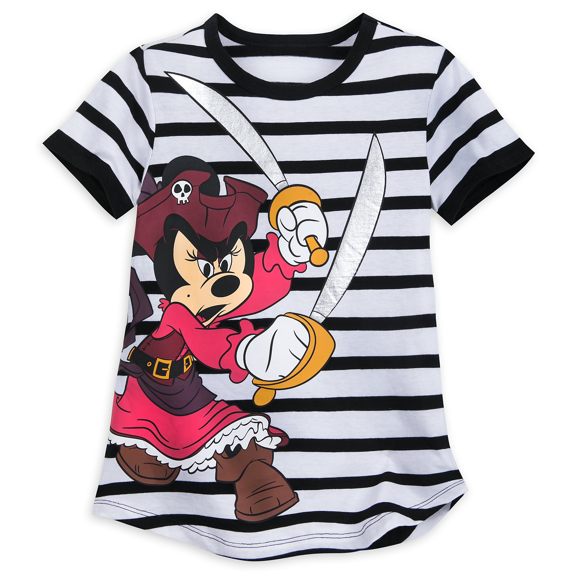Minnie Mouse Pirates of the Caribbean T-Shirt for Girls