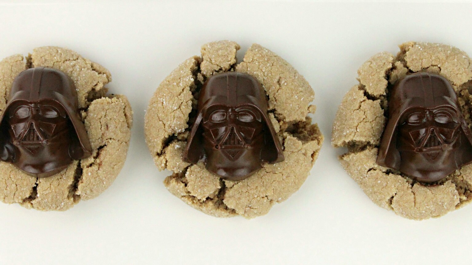Have a Most Impressive Father's Day with These Darth Vader Peanut Butter Blossom Cookies