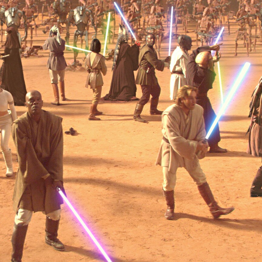 Star wars attack cheap of the clones jedi