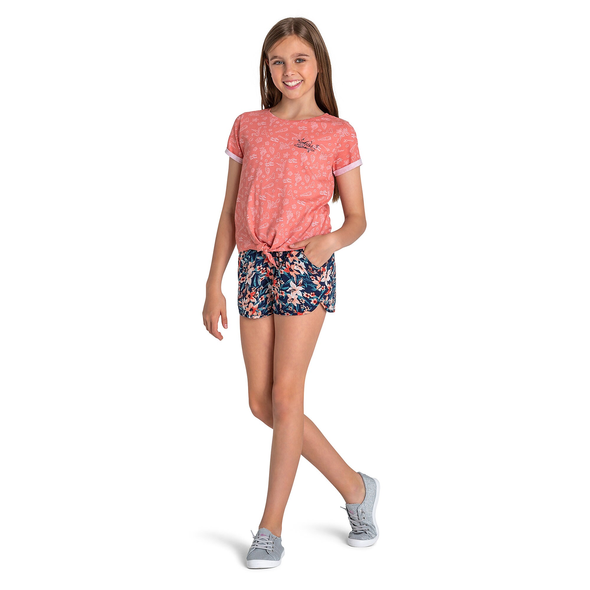 The Little Mermaid Knotted T-Shirt for Girls by ROXY Girl