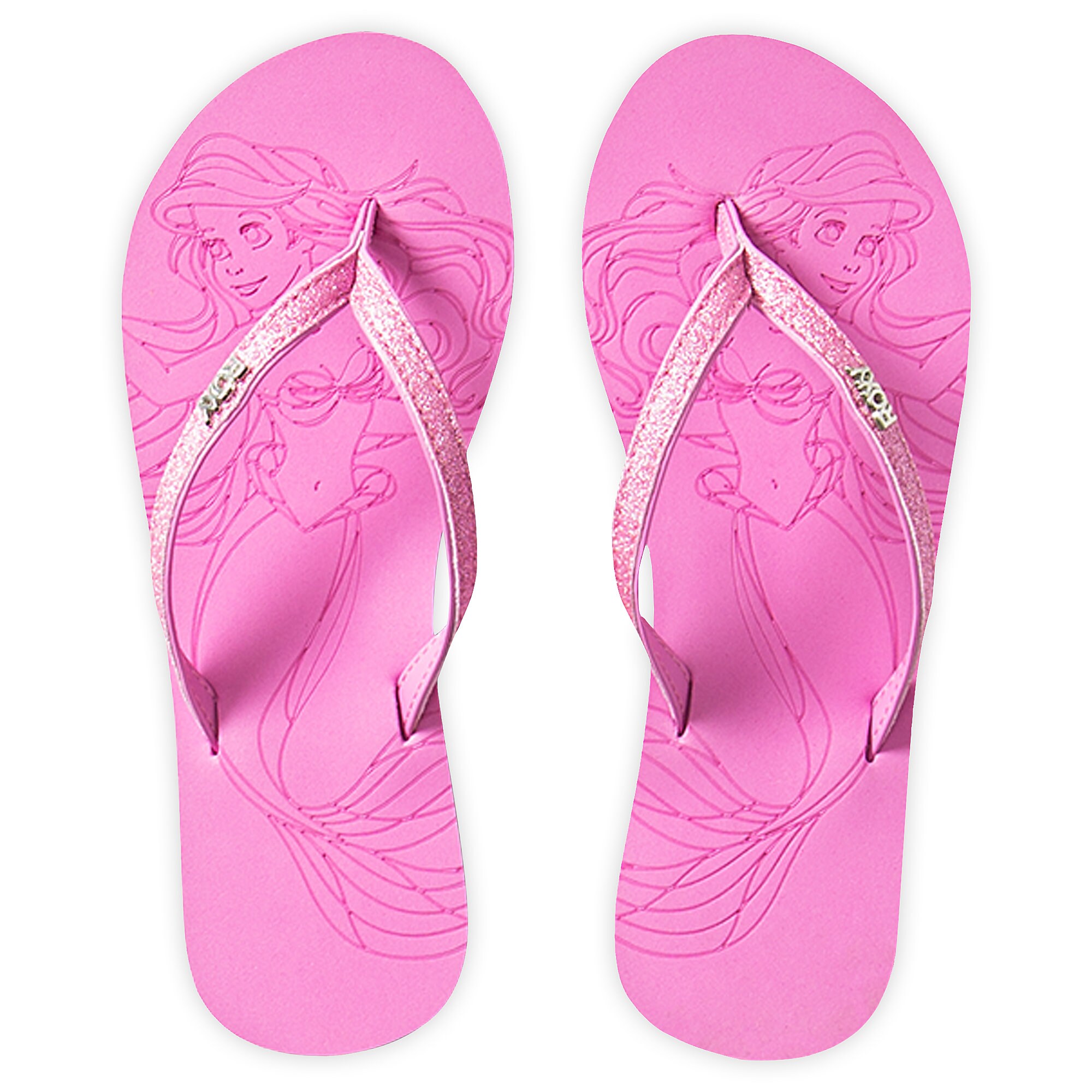 Ariel Flip Flops for Girls by ROXY Girl is now out – Dis Merchandise News