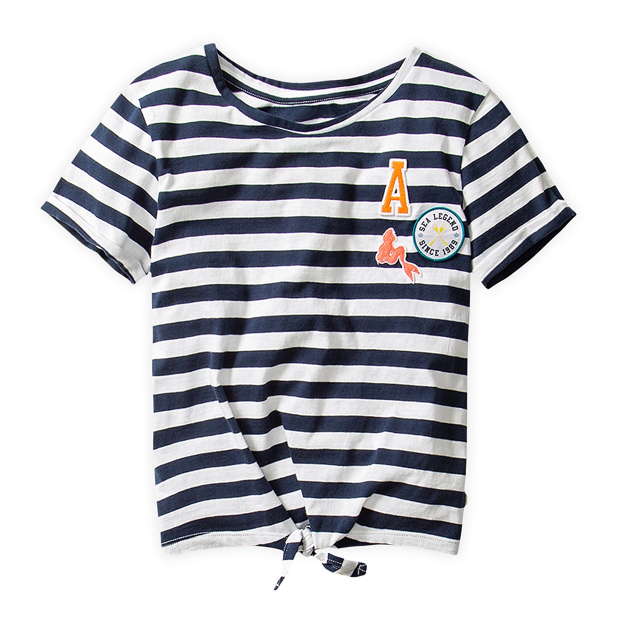 The Little Mermaid Striped T-Shirt for Girls by ROXY Girl
