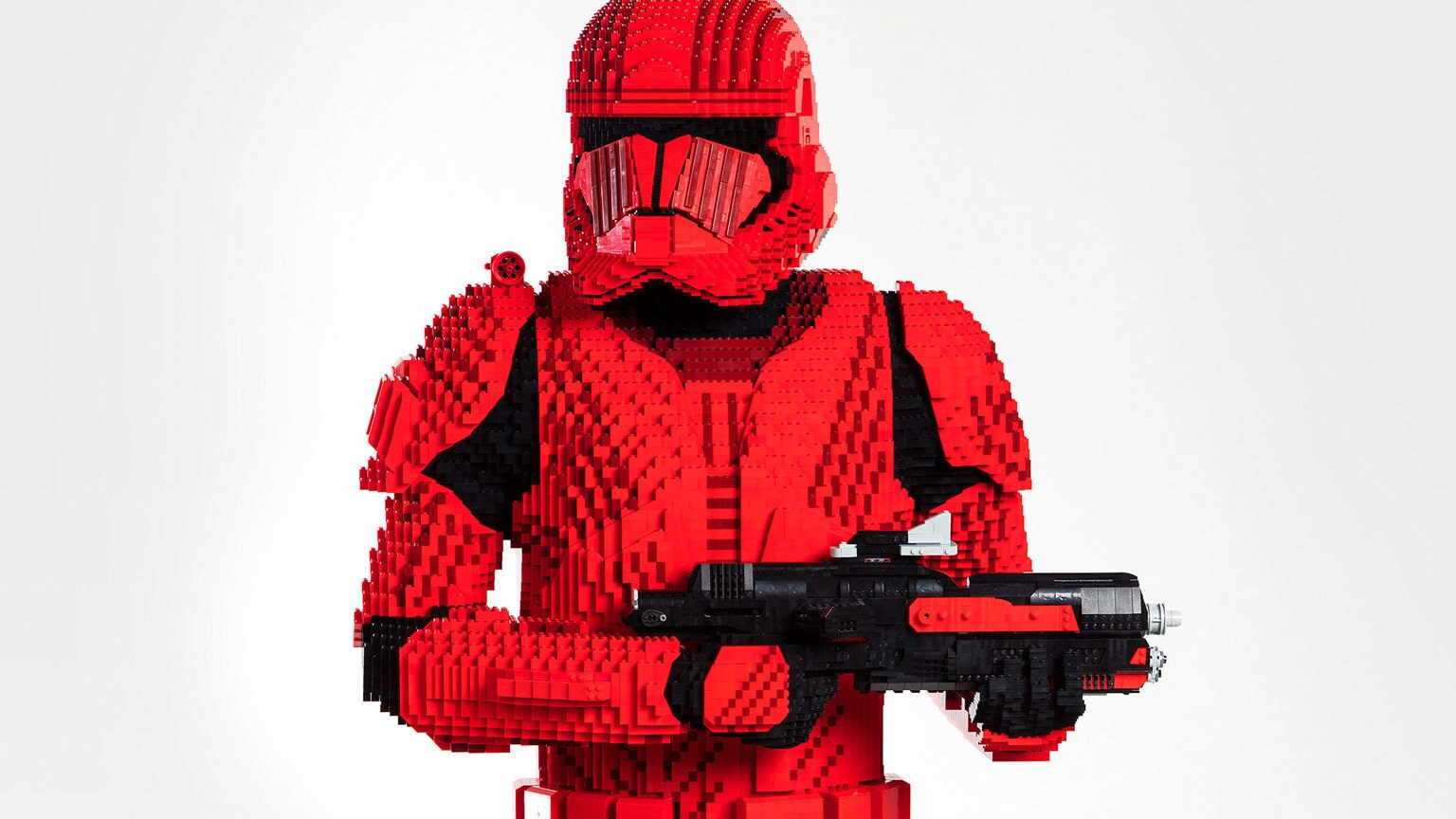 The Sith Trooper Comes to Life - With Over 34,000 LEGO Bricks